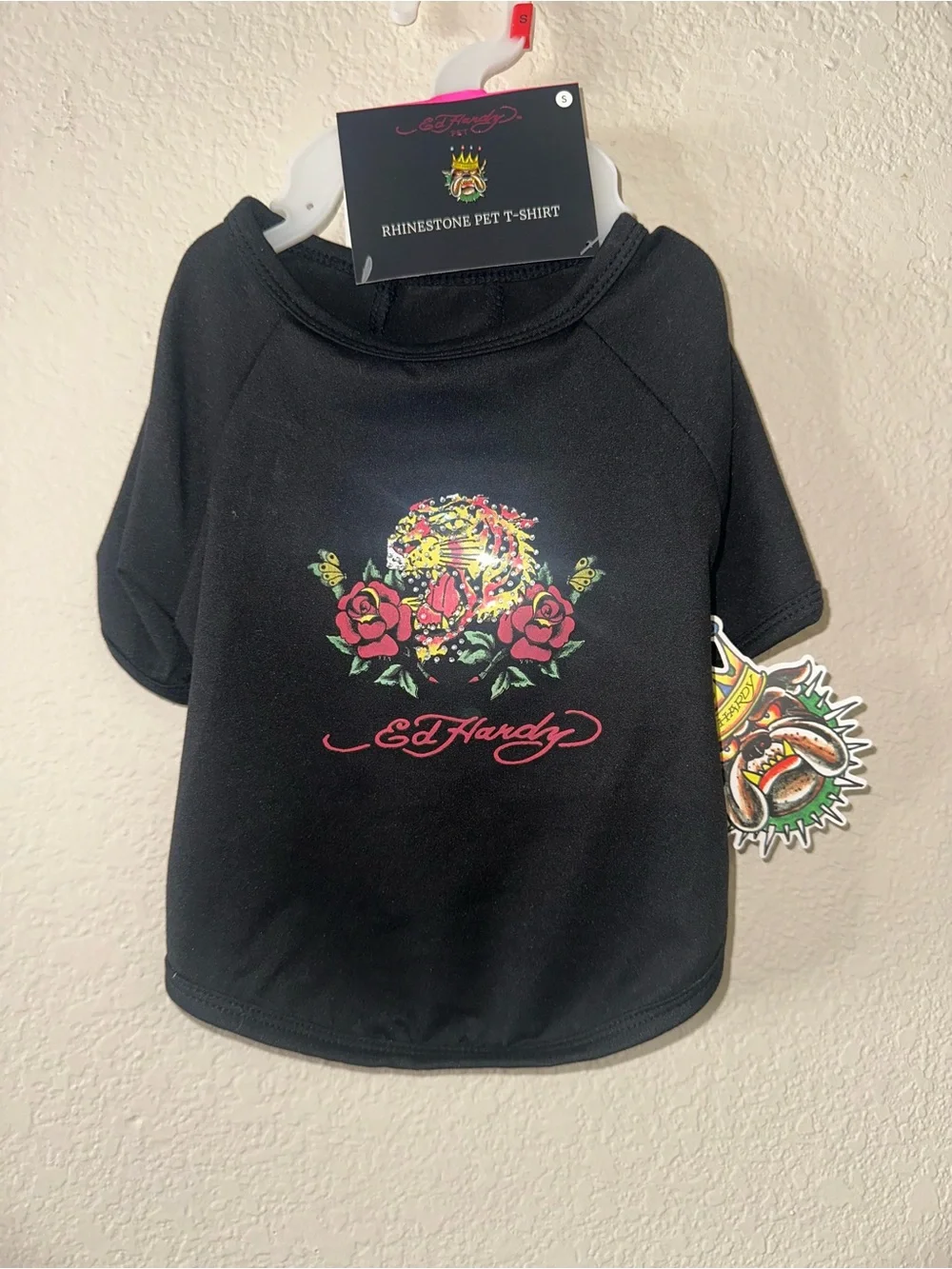 NWT Ed Hardy Dog Shirt
